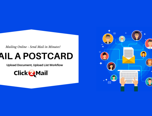 How to Send Postcards Online with Click2Mail